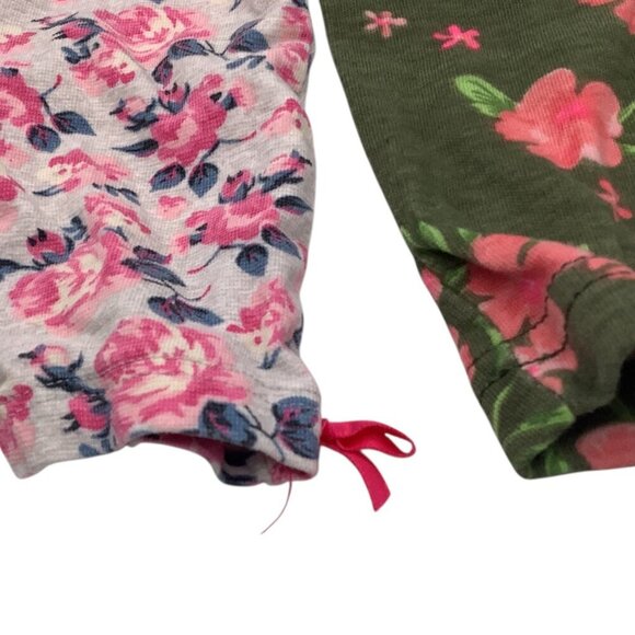 2pcs Baby Girl Floral Pants Size 0-3M Elastic Waist Comfort Multicolor - Picture 8 of 12